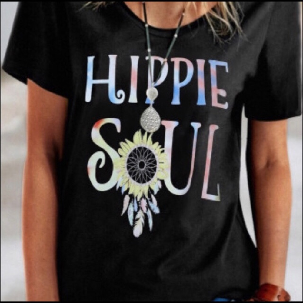 Fun Tee with “Hippie Soul”